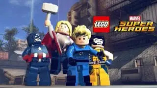 LEGO MARVEL SuperHeroes misi 7 Thor, Captain America,Wolverine & Human Torch vs Loki PC Game
