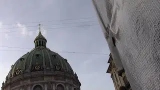 The magnificent Marble church in Copenhagen !