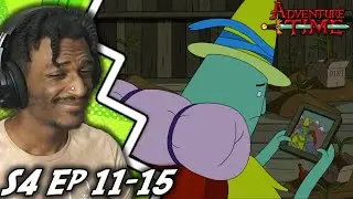 MAGIC MAN IS BACK...... HATE HIM! | Adventure Time S4 Ep 11-15 REACTION |