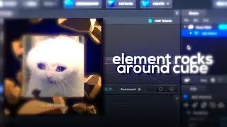 Rocks around Cube | Element 3D & After Effects