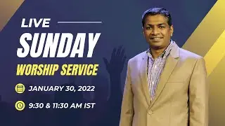 🔴 LIVE Sunday English Service | Live Online Church Service | City Harvest Live | 30 January 2022