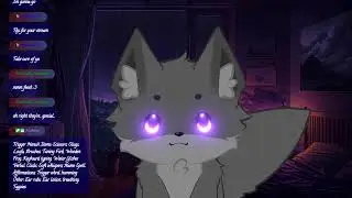 [3DIO ASMR] A Late Knight Wolf Stream!? Come Relax!