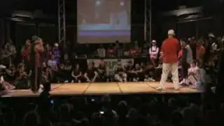 UK BBoy 2007 Solo Battles First Round Menno VS Lilou