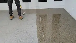 SYDNEY CONCRETE POLISHERS + Grind & Seal + Polyurethane Based Topical Sealer