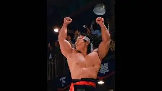 That's Chong Li, the current champ. He's never been defeated. | Bloodsport (1988) #movie #film