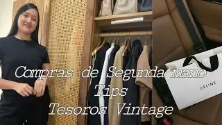 Tips de compras sostenibles/ Mis tesoros vintage
