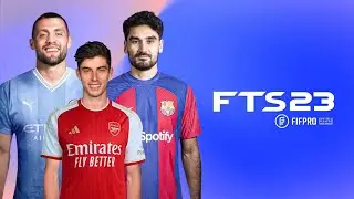 ▶️FTS 23 MOBILE&trade; [300MB] Android Offline Camera Best Graphics New Jersey Faces & Transfer 2023/24