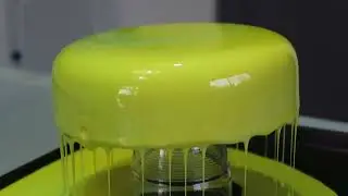Gla&ccedil;age miroir entremets CitronMango