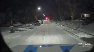 Grant shows you a snow-packed neighborhood in Kansas City