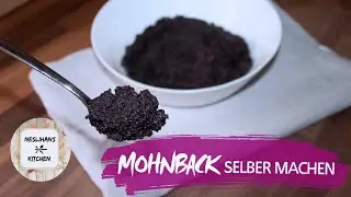 Mohnf&uuml;llung im Thermomix/Mohnback selber machen/Haşhaşlı har&ccedil;/Homemade poppy seed filling
