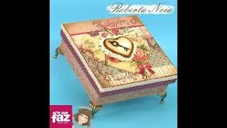 Roberta Noia - Caixa com decoupage