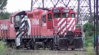 Railfanning Kipling GO station on The CP Galt Subdivision part 2 the last part. 8/24/2010