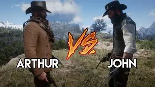 Arthur Morgan vs John Marston - Red dead redemption 2 - Who is the best?