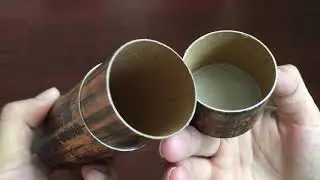 Wooden Round Tube Packaging for Food