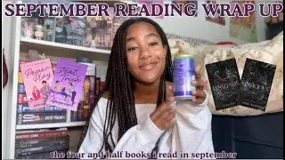 SEPTEMBER WRAP UP 🥀🎂⭐️ | my thoughts on the books i read in september!!!!