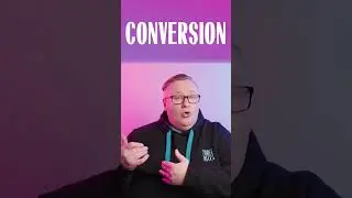 What's the difference between a click and a conversion?