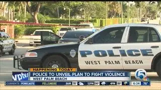 West Palm Beach police to present plan to fight gun violence