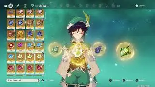 Venti, Raiden, Xingqiu and Bennett Build #venti #raidenshogun #xingqiu #bennett