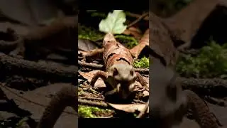 The Disappearing Leaf Act #animalintelligence