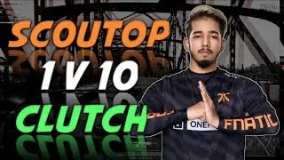Sc0ut0p 1v10 Clutch Against Bridge Campers | PUBG Mobile Gameplay | GenZ