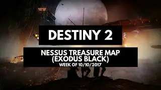Destiny 2 - Nessus Treasure Map Exodus Black (Cayde-6)