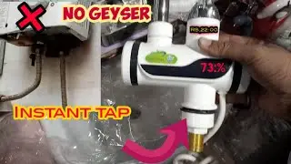 Instant Hot Water Electric Heater Tap Electric Instant Water Heater / Geyser Tap