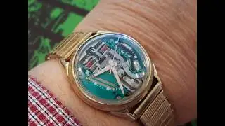1965 Accutron Spaceview watch 214 movement