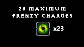 POE: How to Get 23 Maximum Frenzy Charges On Your Build (Standard Only)