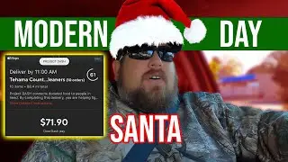 A SANTA THAT DRIVES A HONDA! Doordash / Point Pickup