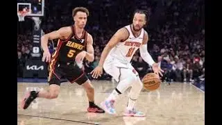NEW YORK KNICKS: LEPRECHAUN AND HAWKS AT MSG