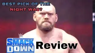 LARS SULLIVAN RETURNS WWE Draft 2020 | WWE Smackdown Review 10/9/20