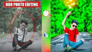 Snapseed HDR Photo Editing | Snapseed Cb Photo Editing | Snapseed Background Colour chenge