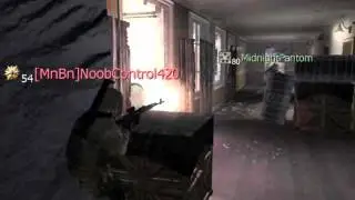 COD Modern Warfare 3 - Two Entrenched Campers vs. Me (MidnightFantom)