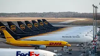 [4K] UPS SPECIAL At Cologne Airport - 40 Mins of Pure Aviation - Day And Night PlaneSpotting