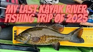 My last river kayak fishing trip of December 2025 | BigBaitPosse