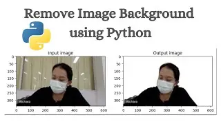 ลบพื้นหลังรูปภาพโดยใช้ Python