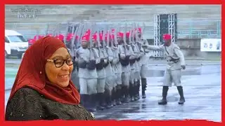 JESHI LA KIKOLONI (TARABUSHI) LAMWACHA HOI RAIS SAMIA ASHINDWA KUJIZUIA ACHEKA ADHARANI