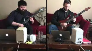 Nick Cutroneo and Dan Hartington's Call Me Harmonized Guitar Duel - Slow Practice (Blondie Cover)