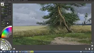 Digital painting in ArtRage Цифровая живопись в ArtRage 223
