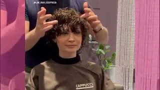 Un taglio da portare sia ricci che con piega lisci