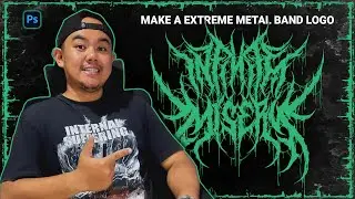 MAKE A EXTREME METAL LOGO BAND : INFINITE MISERY