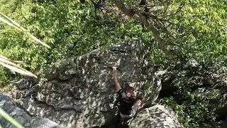 Classic Slime (V1), (Matt Buczek), West Trapps The Gunks