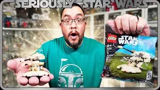 Сборка и обзор набора LEGO Star Wars из полиэтиленового пакета AAT 30680!
