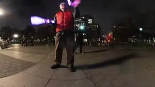 Juggling LED Kosmos JS2 Clubs VR360 @insta360 @flowjuggle flowjuggle.com 145 Front St Dumbo NY 11201
