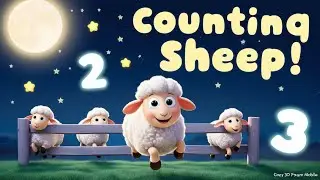 Baa Baa Counting Sheep 🐑🌙 | Sleepy Counting Song for Kid