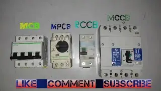 Difference Between MCB,MPCB,RCCB & MCCB || Electrical Protection Device || TECHNICAL TUTU ||