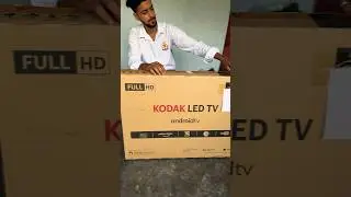 unboxing kodak led tv 42 inch full hd android tv #unboxing #trending #shorts #tv #amazon #youtube