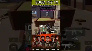 ZGOD 1V2 TX SCOUT & ADITYA // XY GAMING #BGMI #GODLIKE #JONATHAN #ZGOD #SHORTS #GAMES