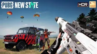 PUBG Erangel Conqueror Ultra Graphics HDR Gameplay | New State Mobile