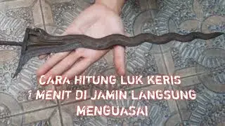 cara hitung luk keris paling simple di jamin langsung bisa